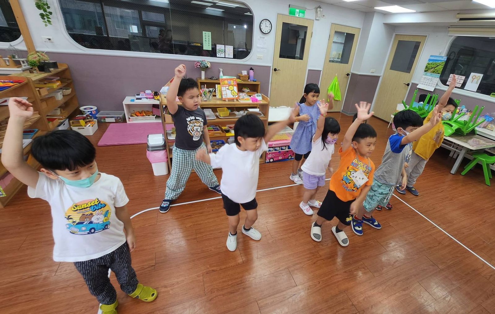 蒙特梭利夏令營_開心的活動